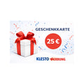 Geschenkgutscheine Klesto Werbung
