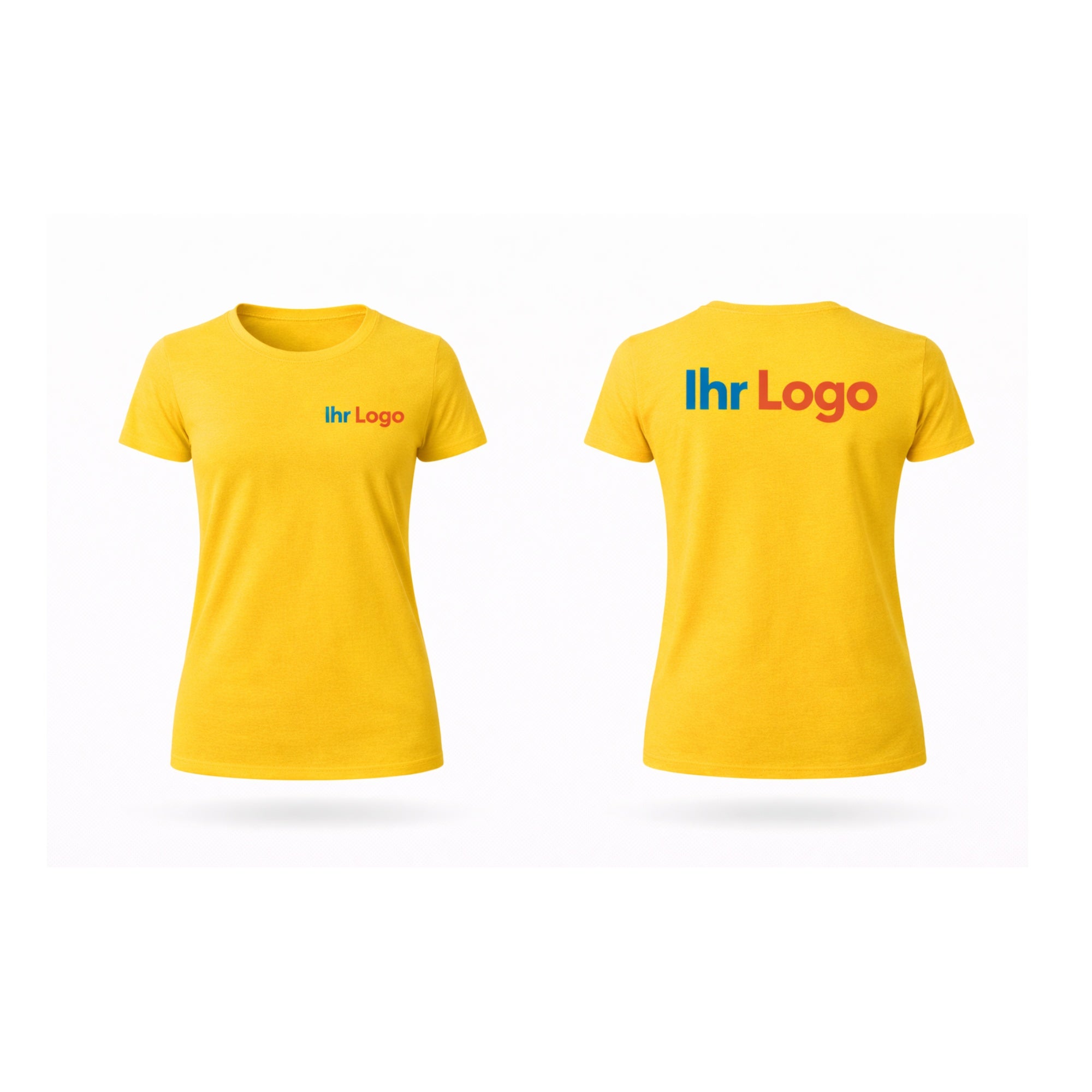 Damen T-Shirt mit Digitaldruck Vorne und Hinten – individuell gestalten