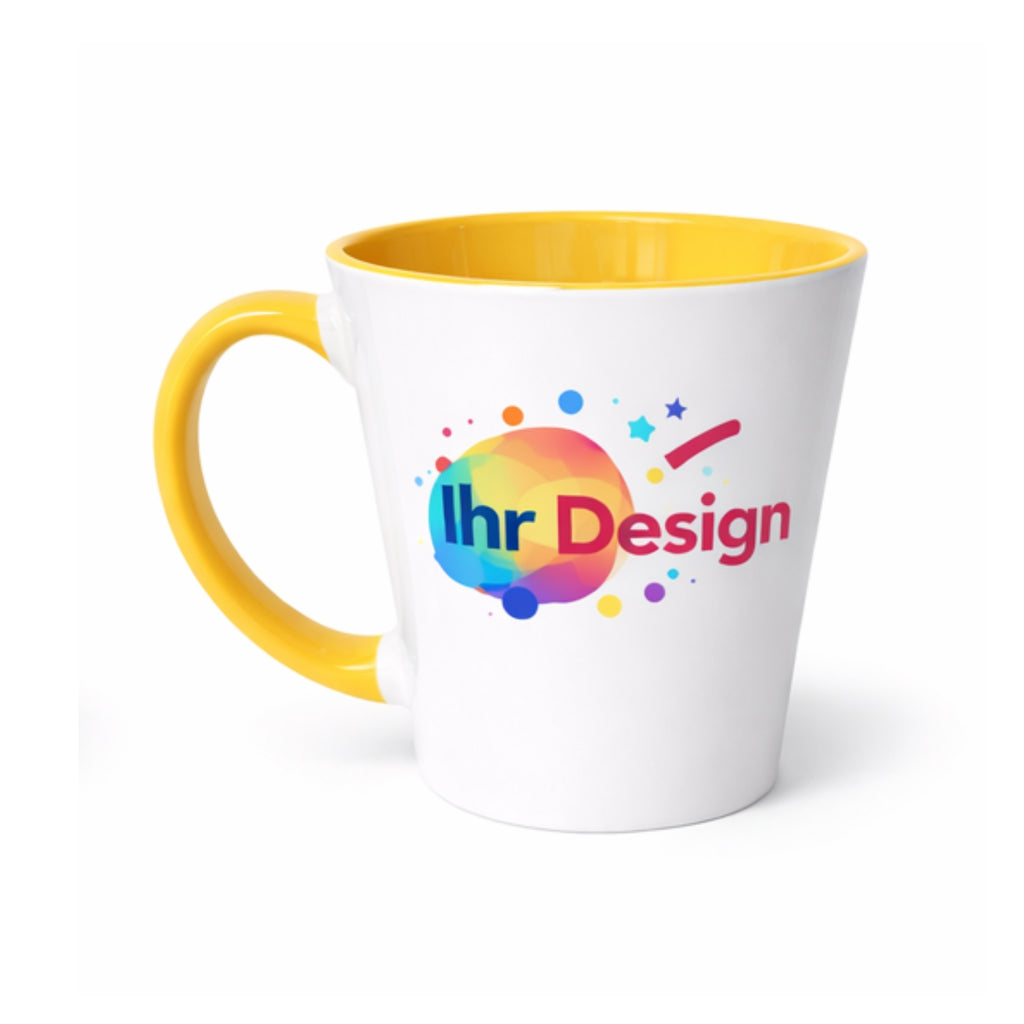 Konische Tasse mit Digitaldruck