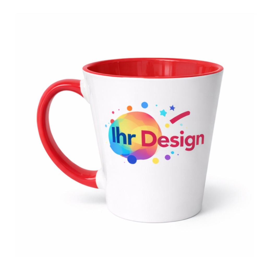 Konische Tasse mit Digitaldruck