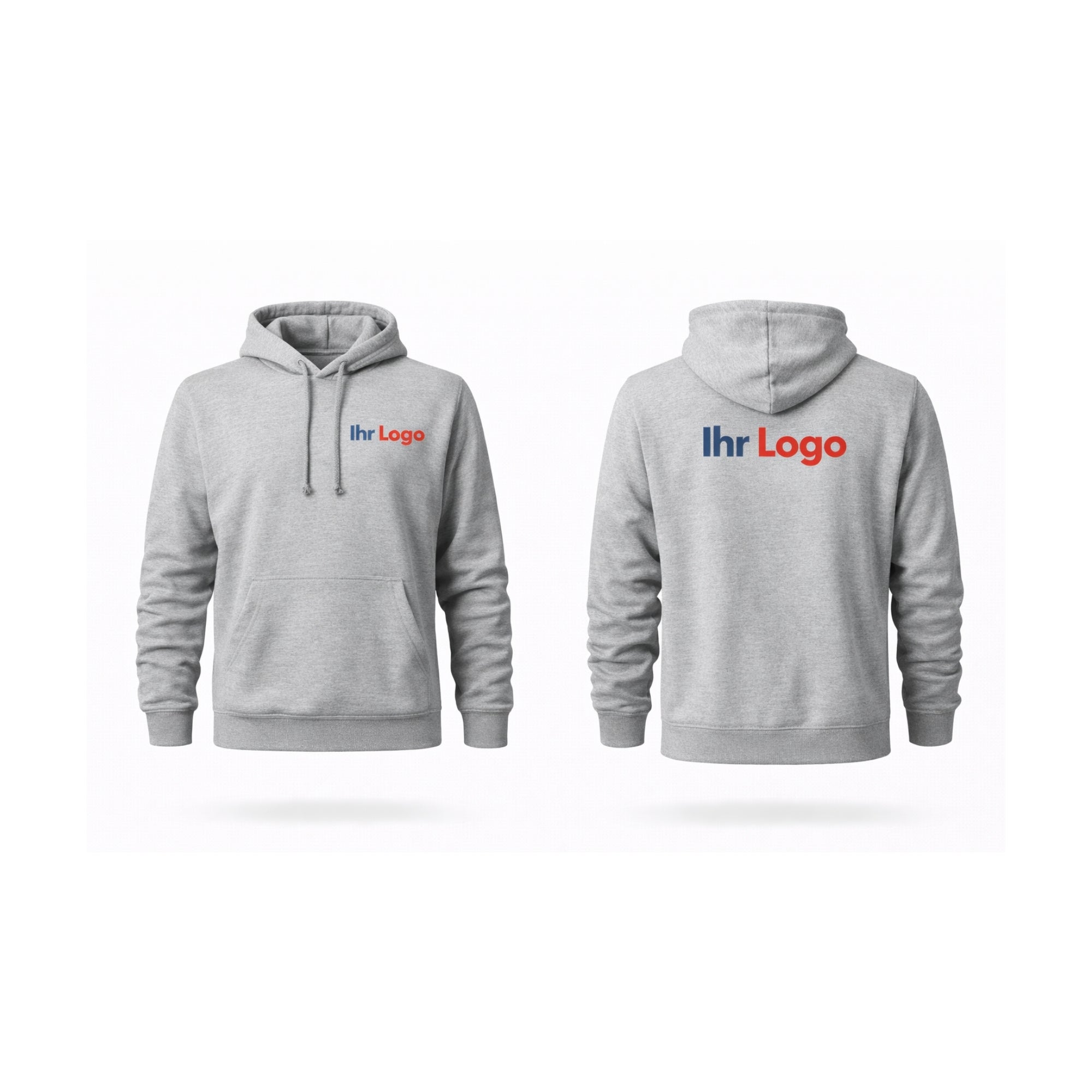 Hoodie mit Digitaldruck Vorne und Hinten